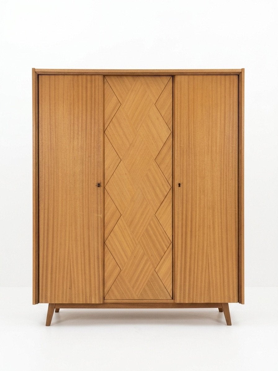 Vintage kledingkast, Gebruikt, 100 tot 150 cm, ., Vintage