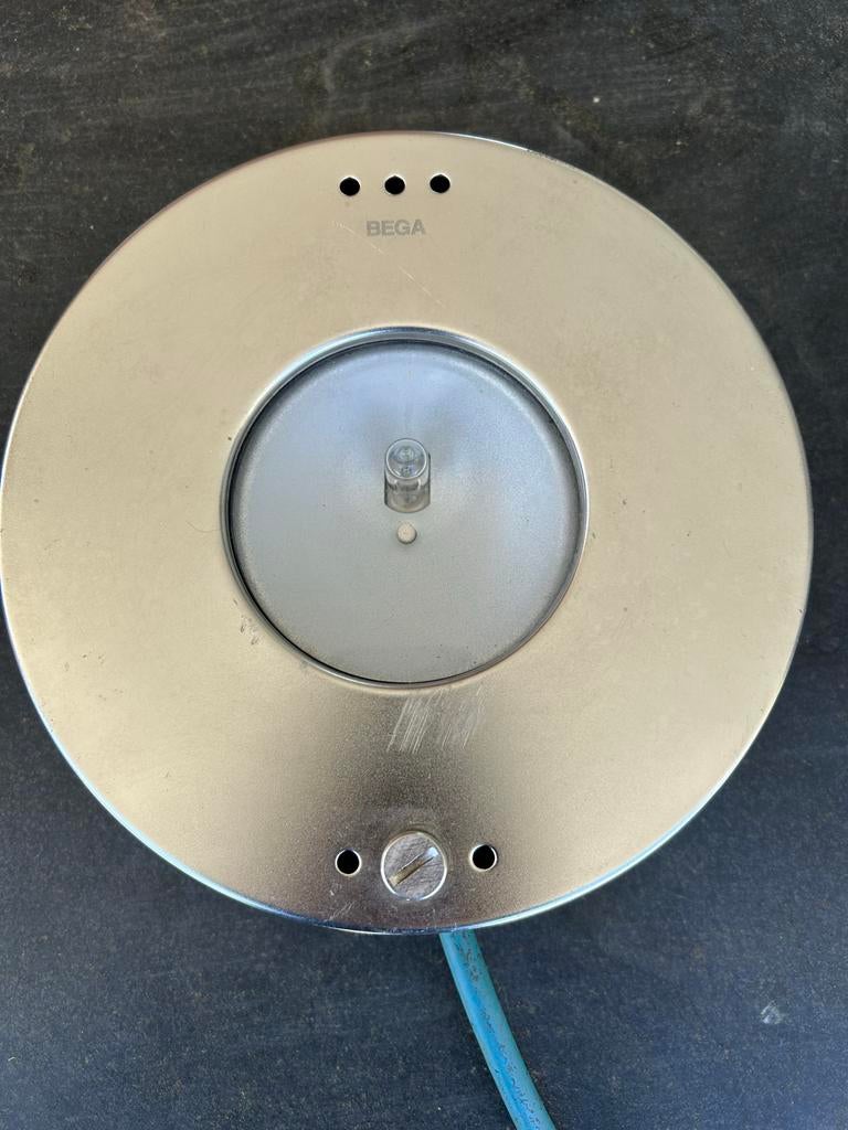 Bega RVS zwembadlamp, Tuin en Terras, Gebruikt, Minder dan 80 cm, Overige typen, Ophalen of Verzenden