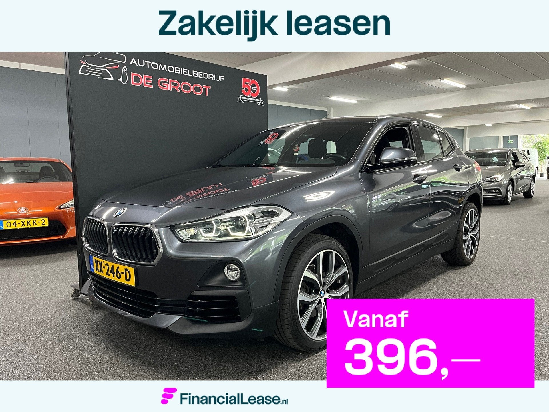 BMW X2 SDrive18i Executive / NL-auto / Navigatie, Dealer onderhouden, X2, Gebruikt, Euro 6