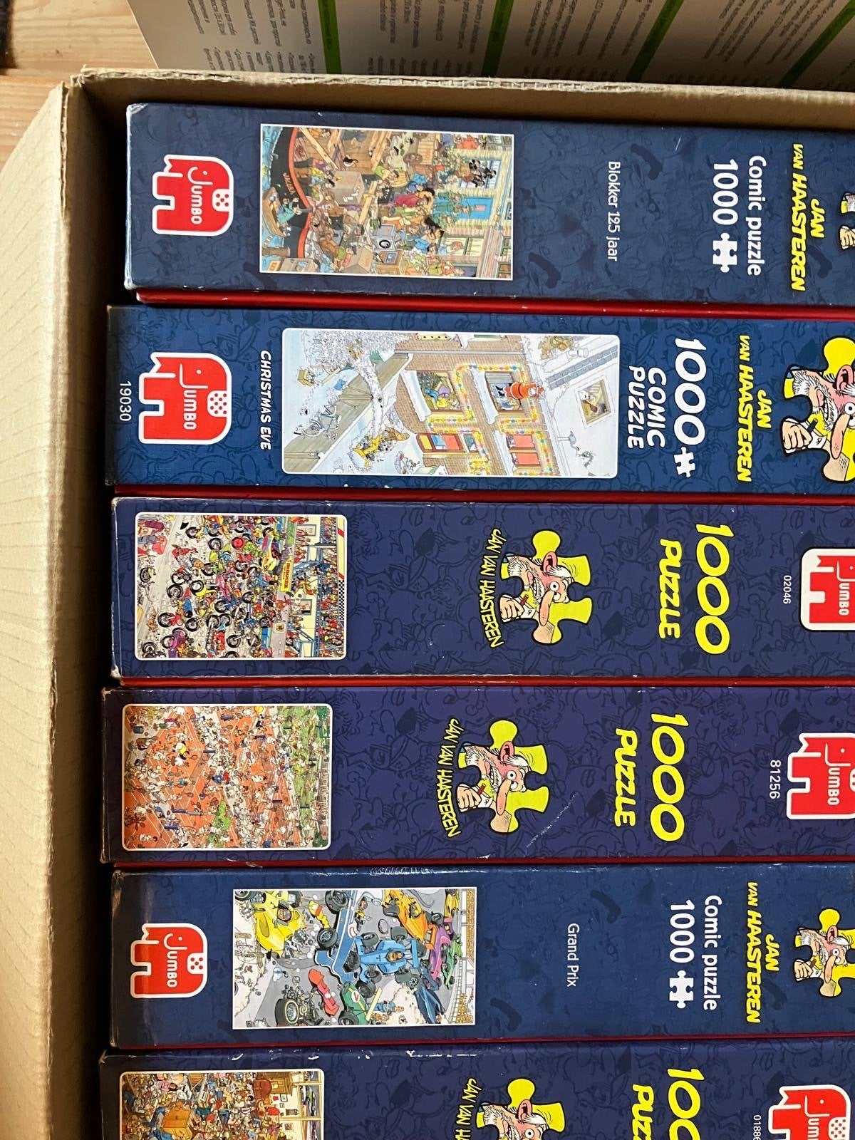 Jan van Haasteren Puzzels - Diverse Aantallen Stukjes, Ophalen, 500 t/m 1500 stukjes, Gebruikt, Legpuzzel
