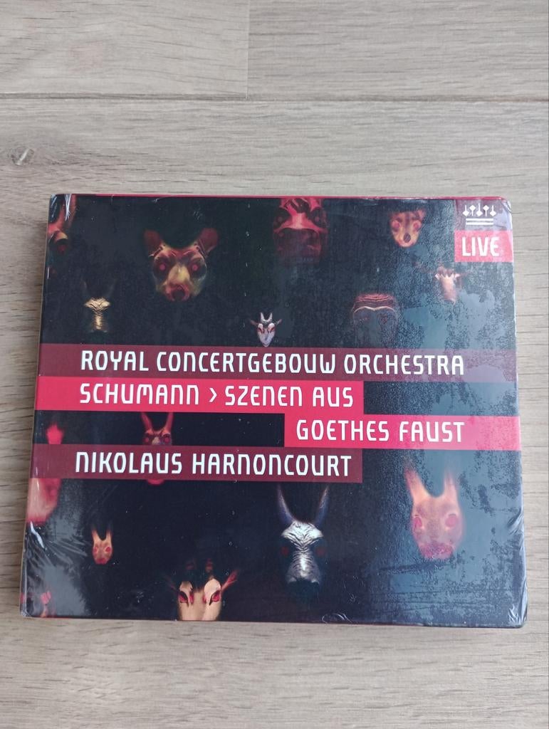 Schumann: Szenen aus Goethes Faust - Harnoncourt (NIEUW), Ophalen of Verzenden, Romantiek, Nieuw in verpakking, Vocaal