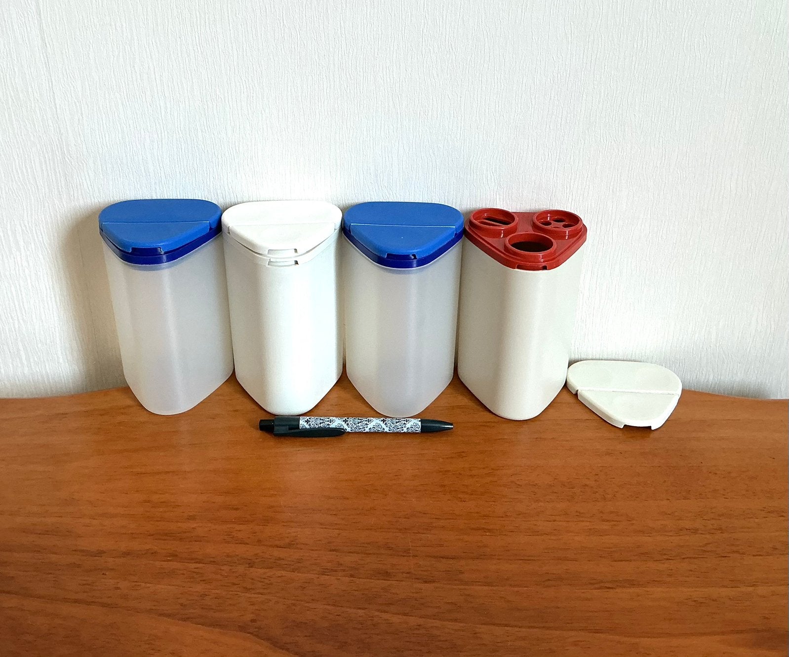 Tupperware Deltabus Strooibus met 3 gaten. Zie omschrijving., Ophalen of Verzenden