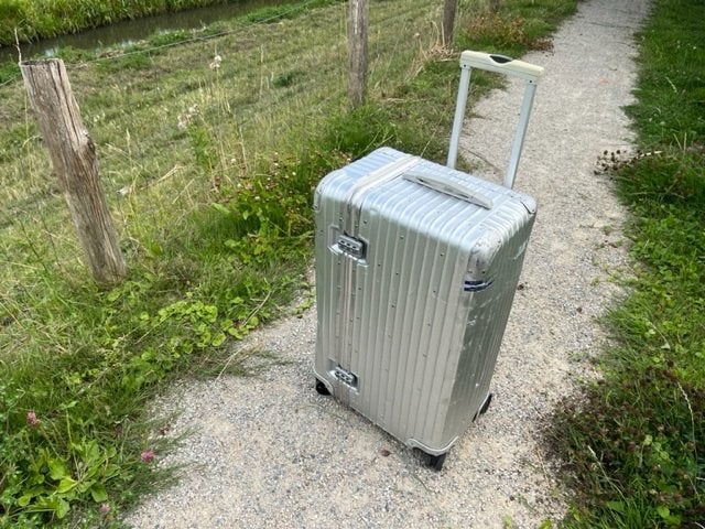 Rimowa special koffer XL  combi pilot / trunk, Gebruikt, 70 cm of meer, Metaal, 35 tot 45 cm