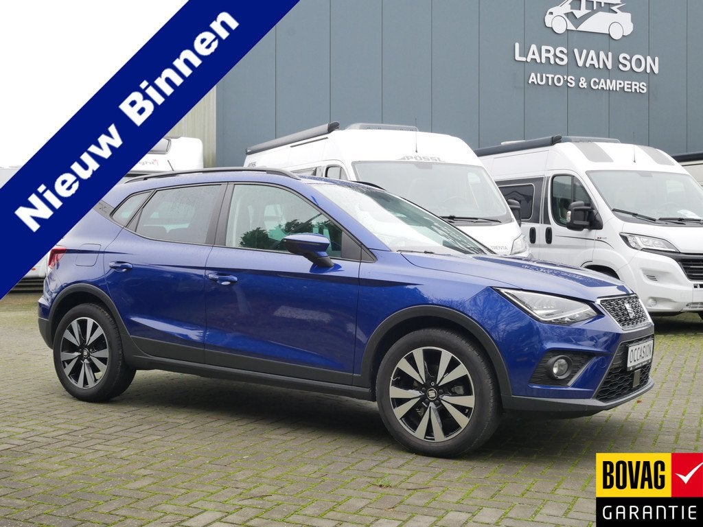 SEAT Arona 1.0 TSI Style, Full Link, LED, Koplampen, Hoge In, Auto's, Voorwielaandrijving, 12 maanden, Stof, Gebruikt