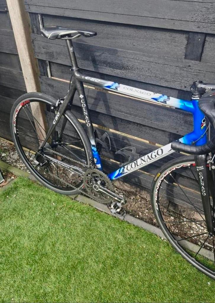Colnago C 50 Campa Record 11 zeer mooi, Fietsen en Brommers, Fietsen | Racefietsen, Zo goed als nieuw, Overige merken, Meer dan 20 versnellingen