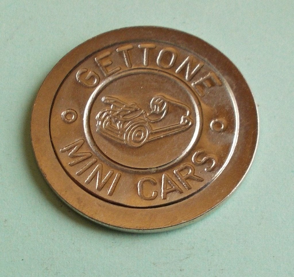 Penning - Gettone Mini Cars, Ophalen of Verzenden, Overige materialen