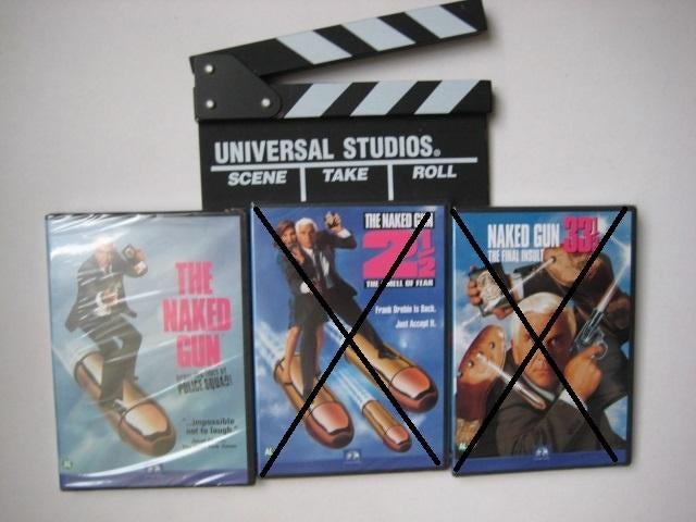 Naked Gun DVD, Alle leeftijden, Ophalen of Verzenden, Zo goed als nieuw, Actiekomedie