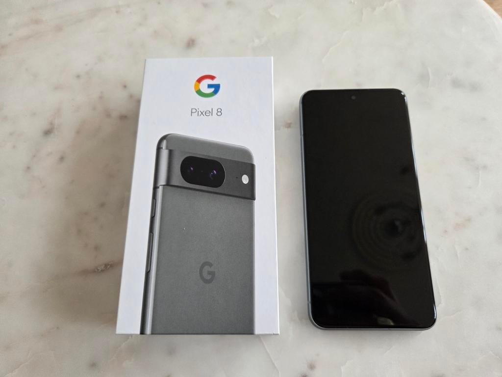 Pixel 8 met nieuw scherm & batterij + 2 hoesjes, Overige modellen, Ophalen of Verzenden, Zo goed als nieuw, Zonder simlock