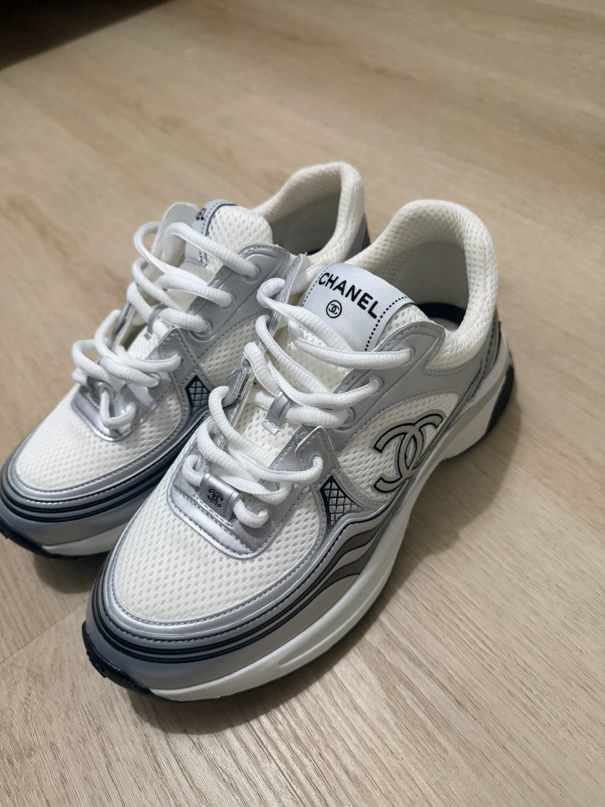 CHANEL SNEAKERS, Kleding | Dames, Wit, Nieuw, Dansschoenen, Ophalen of Verzenden