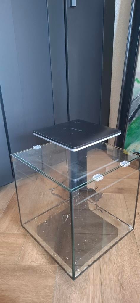 SuperFish QubiQ 30 Pro zwart aquarium – 30L, Dieren en Toebehoren, Ophalen, Nieuw, Leeg aquarium