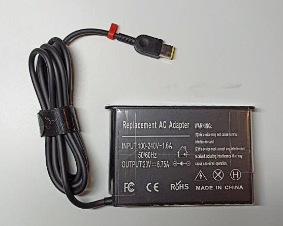 20V 6.75A (135W) oplader Lenovo Ideapad Y50 Legion,ThinkPad, Computers en Software, Drrkd2026@gmail.com, Nieuw, Ophalen of Verzenden