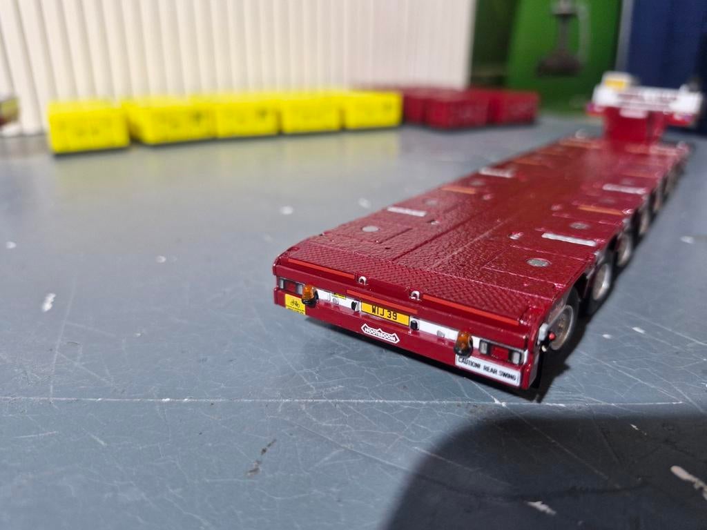 Dieplader nooteboom uitschuifbaar wsi, Ophalen of Verzenden, Zo goed als nieuw, Bus of Vrachtwagen, Wsi