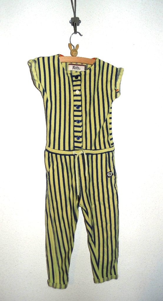 aparte 4 Funky Flavours jumpsuit broek maat 98 -104, Broek, Meisje, Ophalen of Verzenden, Zo goed als nieuw