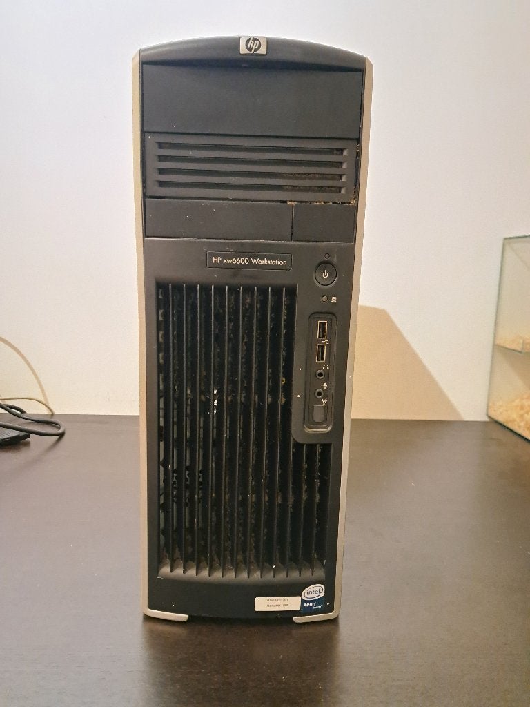 HP XW6600 Workstation, Ophalen, HDD, Intel Xeon, Zo goed als nieuw