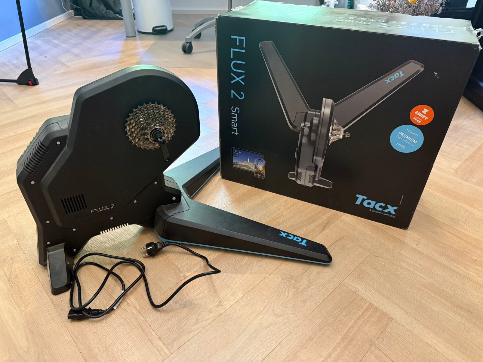 Tacx Flux 2 smart fietstrainer, Ophalen, Zo goed als nieuw, Overige typen