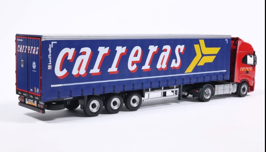 Iveco S-Way '22 Transportes Carreras 1/43 Camiones Espagne 7, Hobby en Vrije tijd, Modelauto's | 1:43, Verzenden, Nieuw, Bus of Vrachtwagen