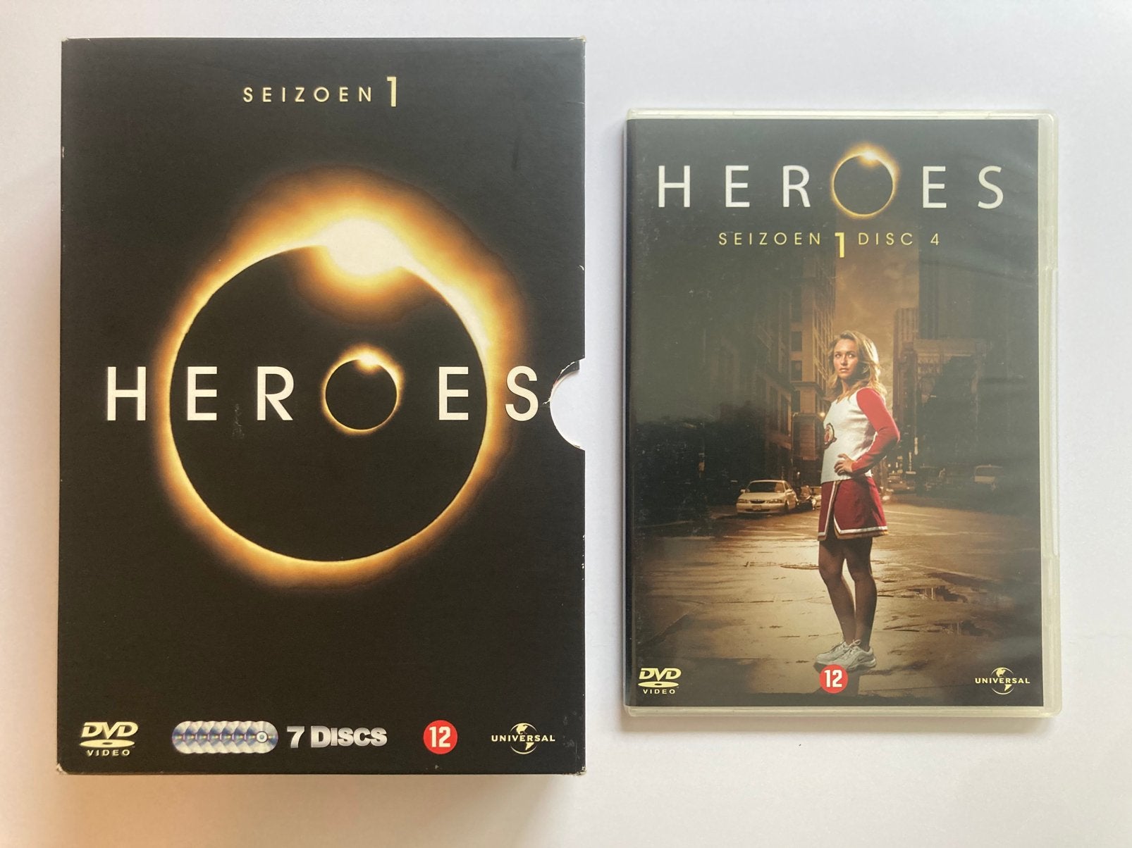 Heroes (s.1), 2006 / 7xDVD / Hayden Panettiere 1989 – 2026, Engels, Seizoen 1, Nederlands, Science Fiction en Fantasy