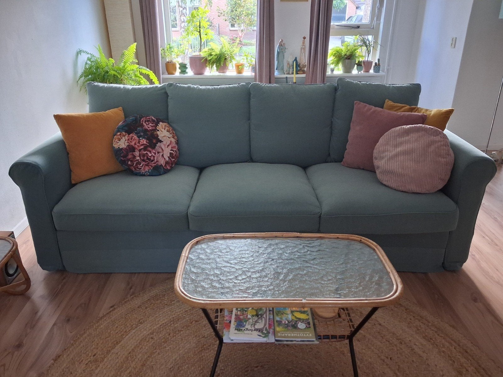 Ikea Gronlid 3 zits bank in nieuwstaat!, Ophalen, Zo goed als nieuw, Stof
