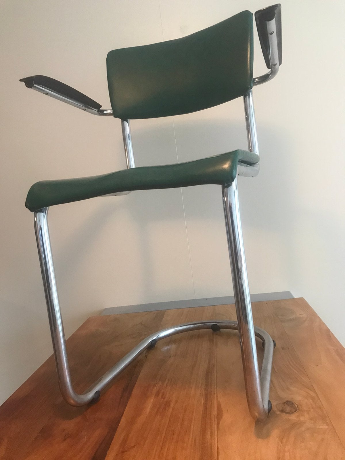 Originele buisframe stoel. Gebroeders De Wit 1017, Ophalen of Verzenden, Gebruikt, Eén