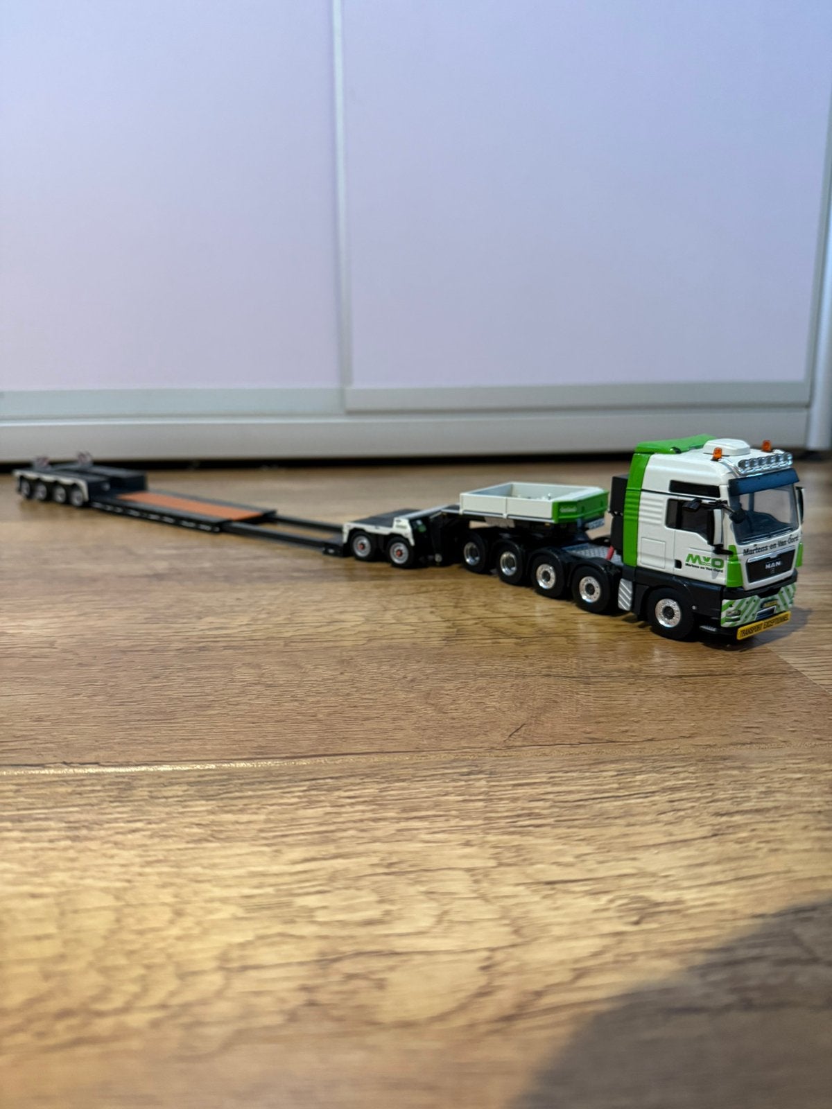 MAN mvo, Hobby en Vrije tijd, Modelauto's | 1:50, Ophalen of Verzenden, Zo goed als nieuw, Bus of Vrachtwagen, Wsi
