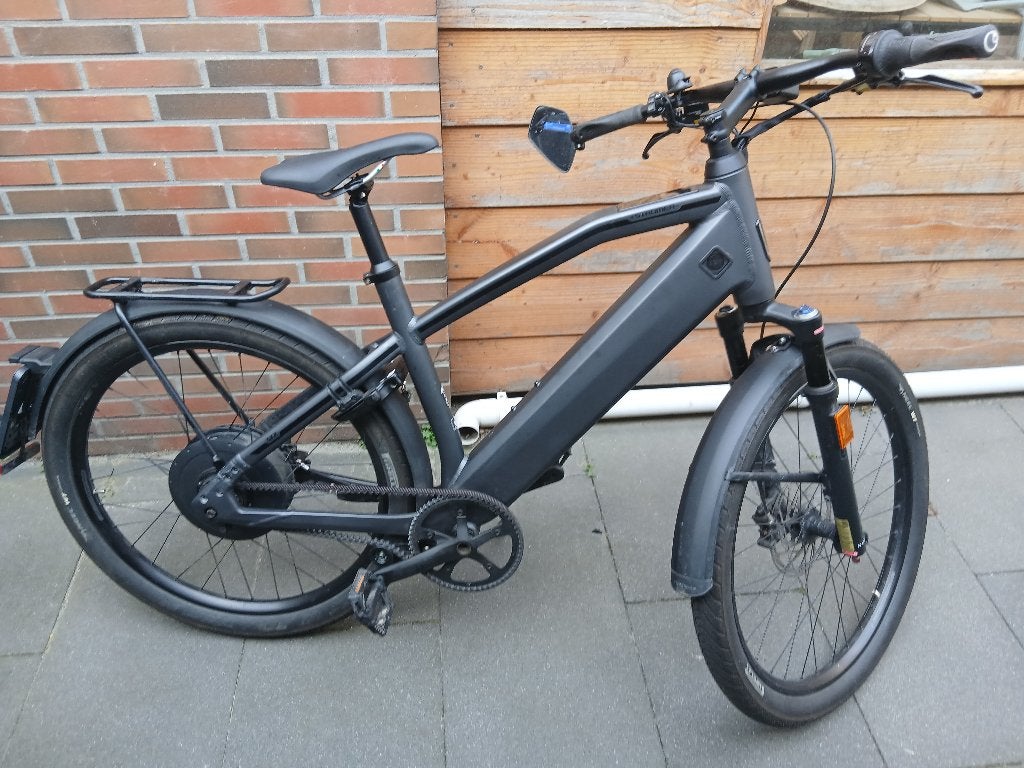Stromer ST2 beltdrive dark grey L 983 Wh, Ophalen, Zo goed als nieuw, 50 km per accu of meer, Stromer