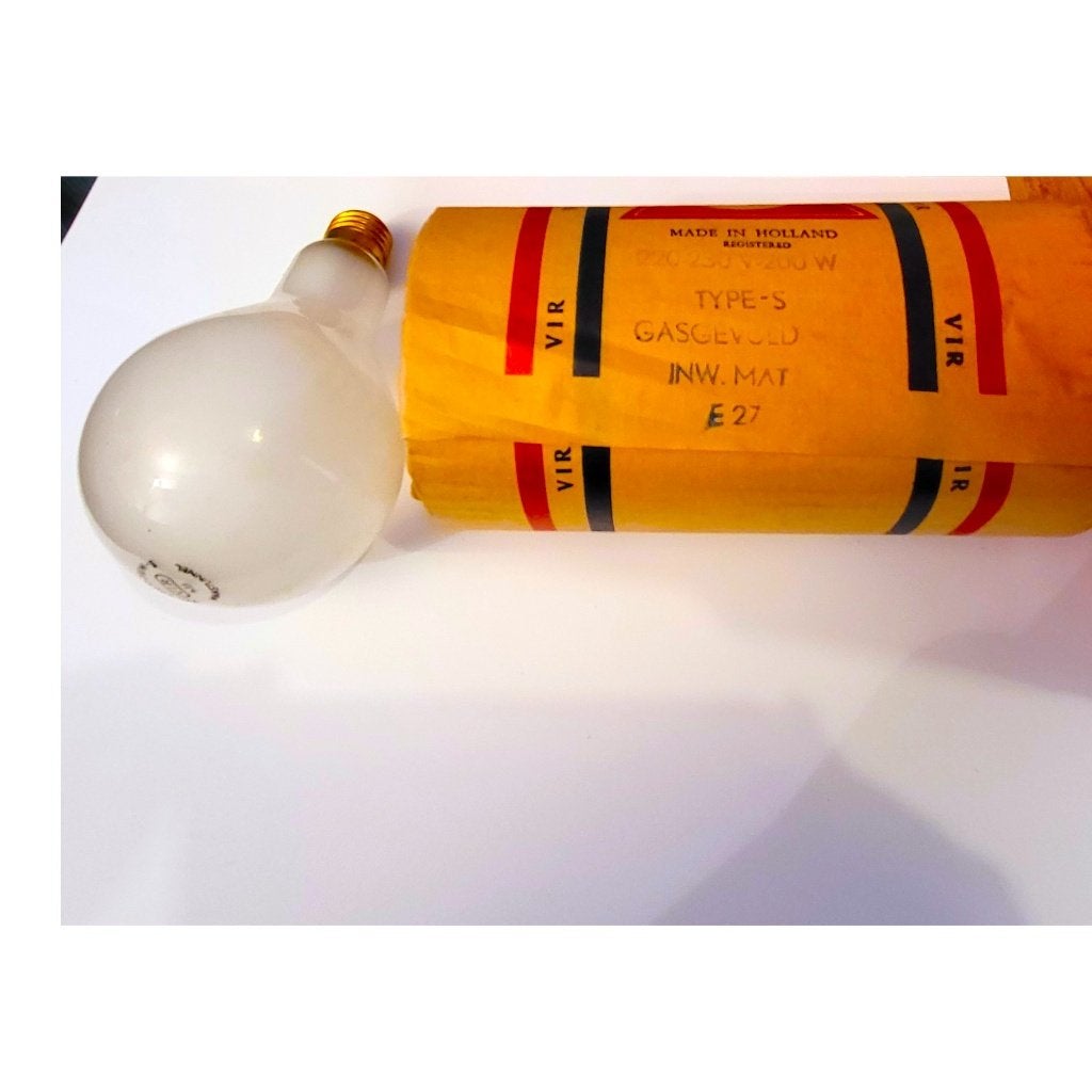 OUD VIR Speciale Tunnellamp. Project Verlichting Monumentaal, Ophalen of Verzenden, Huis en Inrichting