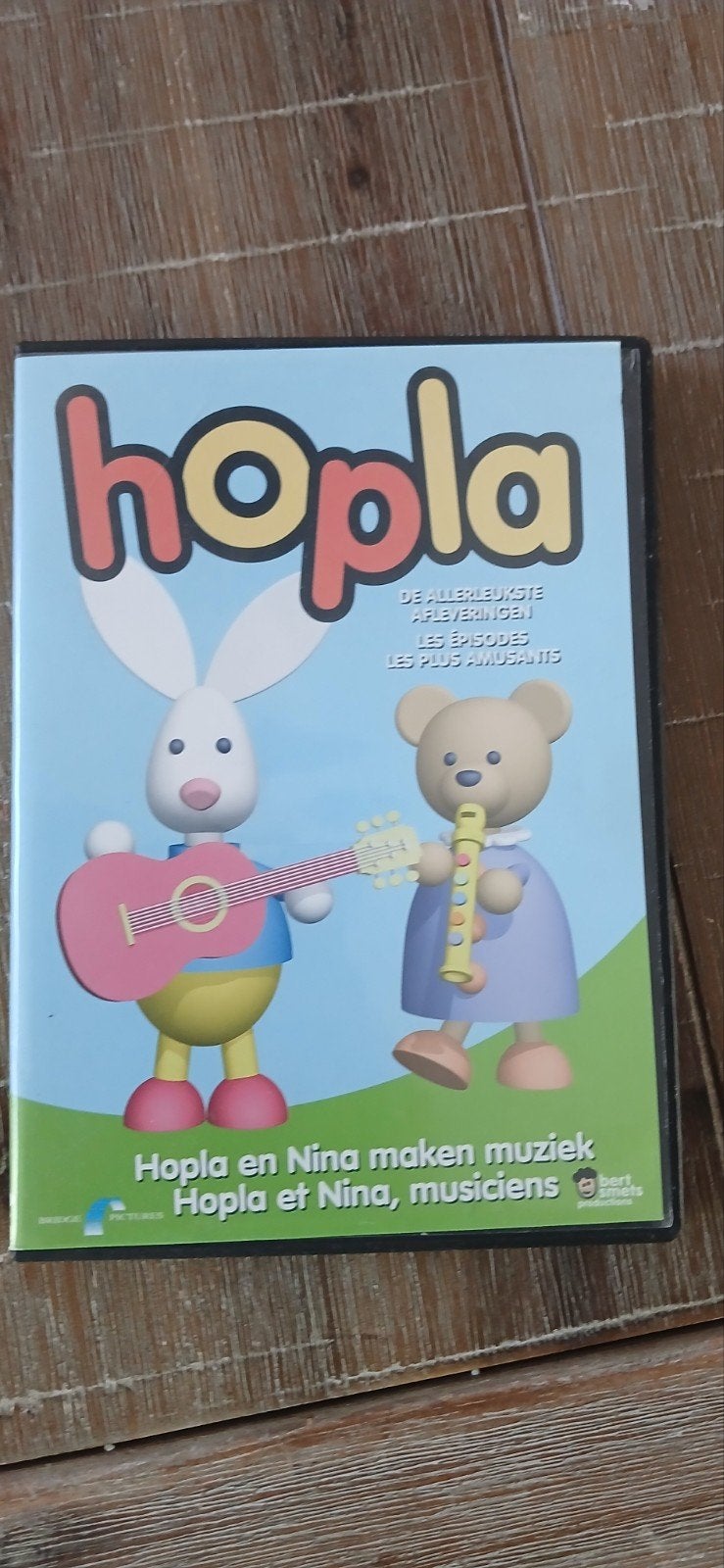 Hopla - Hopla en Nina maken muziek (DVD), Cd's en Dvd's, Gebruikt, Alle leeftijden, Tv-serie, Familie