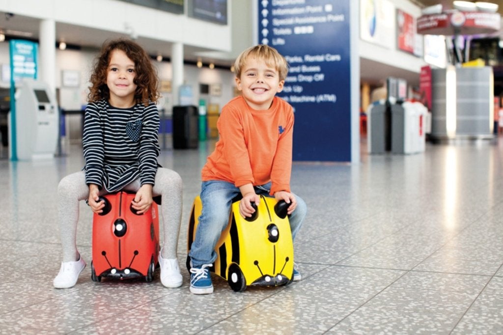 Trunki kinderkoffers 6 soorten op voorraad, Hard kunststof, Slot, Info@hopsa.nl, Nieuw