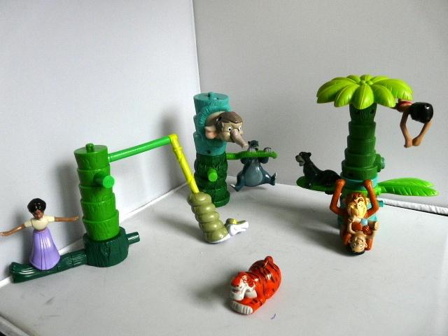 McDonalds 2003 # Jungleboek div. items, Verzamelen, Ophalen of Verzenden, Leeuwenkoning of Jungle Boek, Zo goed als nieuw, Beeldje of Figuurtje