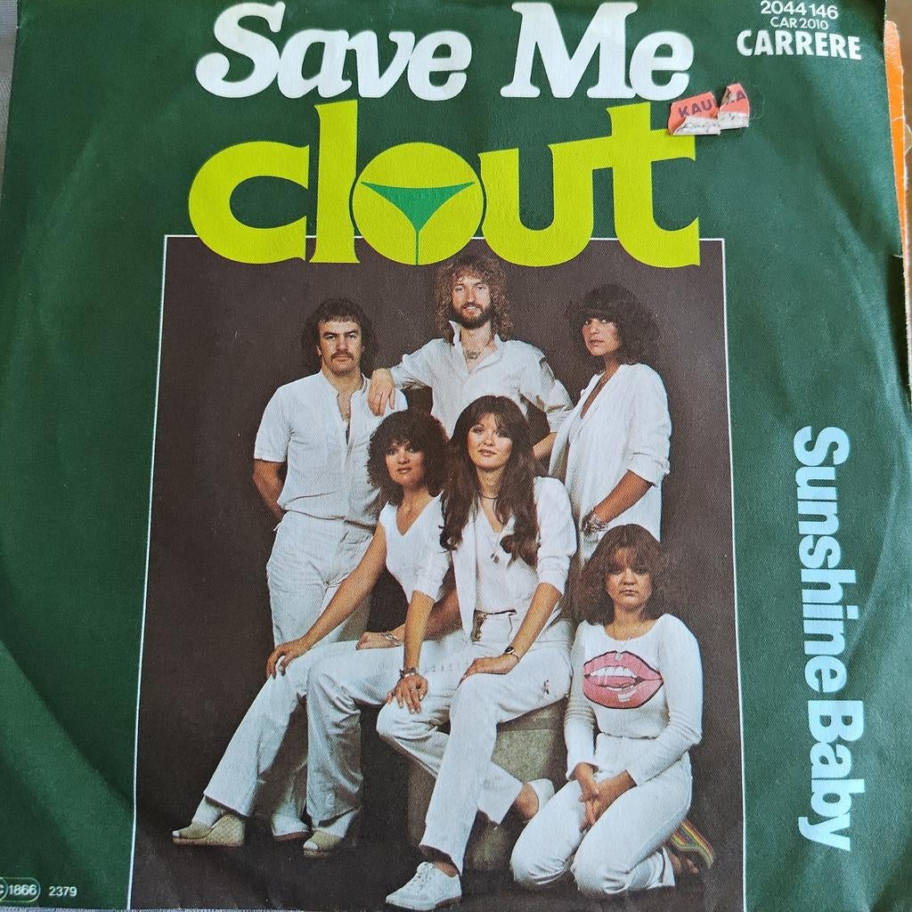 Clout - Save Me / Sunshine Baby (Single), Gebruikt, Originele persing, 7 inch, Single