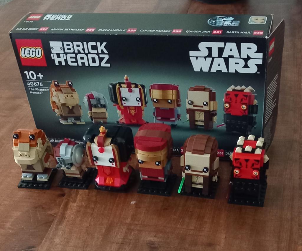 Lego Starwars 40676 Brickheadz., Ophalen of Verzenden, Zo goed als nieuw, Actiefiguurtje