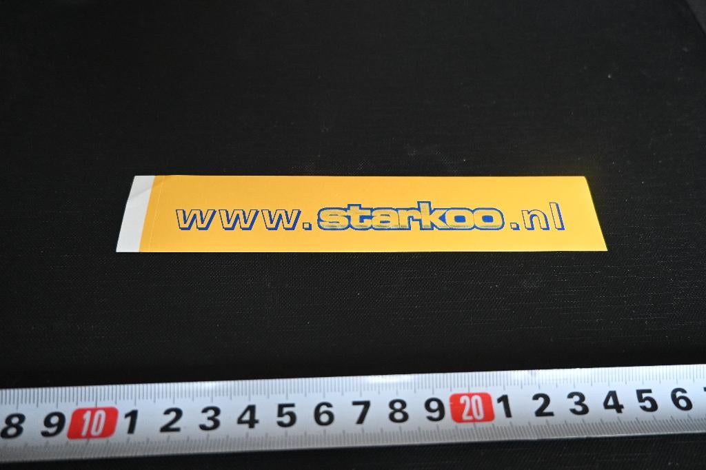 sticker STARKOO *, Ophalen, Zo goed als nieuw