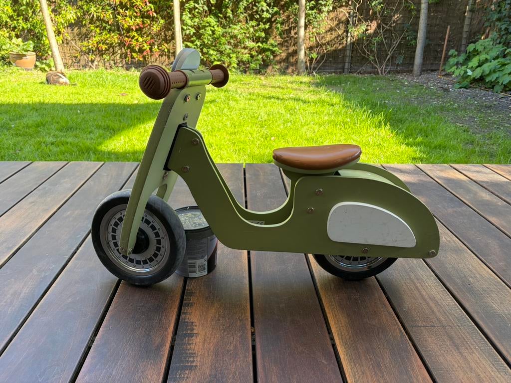 Bandits & Angels loopfiets Italian Rider groen vanaf 2 jaar, Ophalen, Gebruikt, Loopfiets