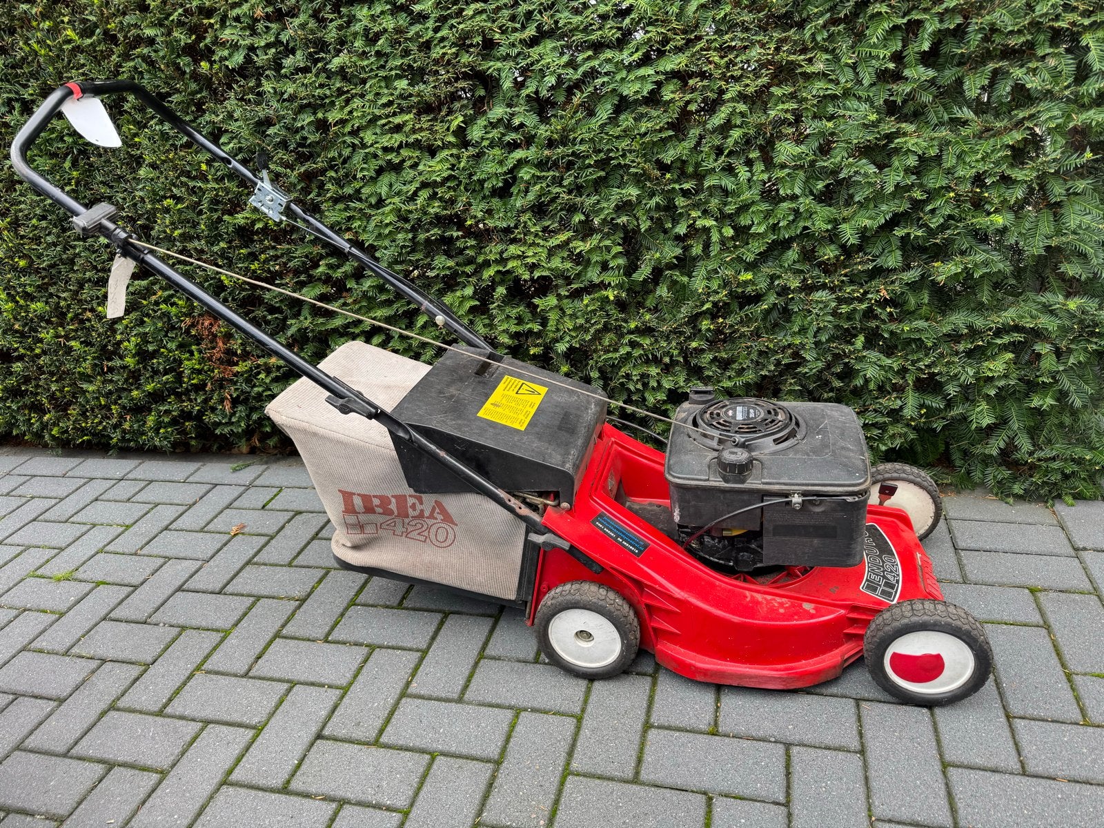 Ibea Enduro 420 Benzine Grasmaaier, Ophalen, Cirkelmaaier, Gebruikt, 40 t/m 49 cm