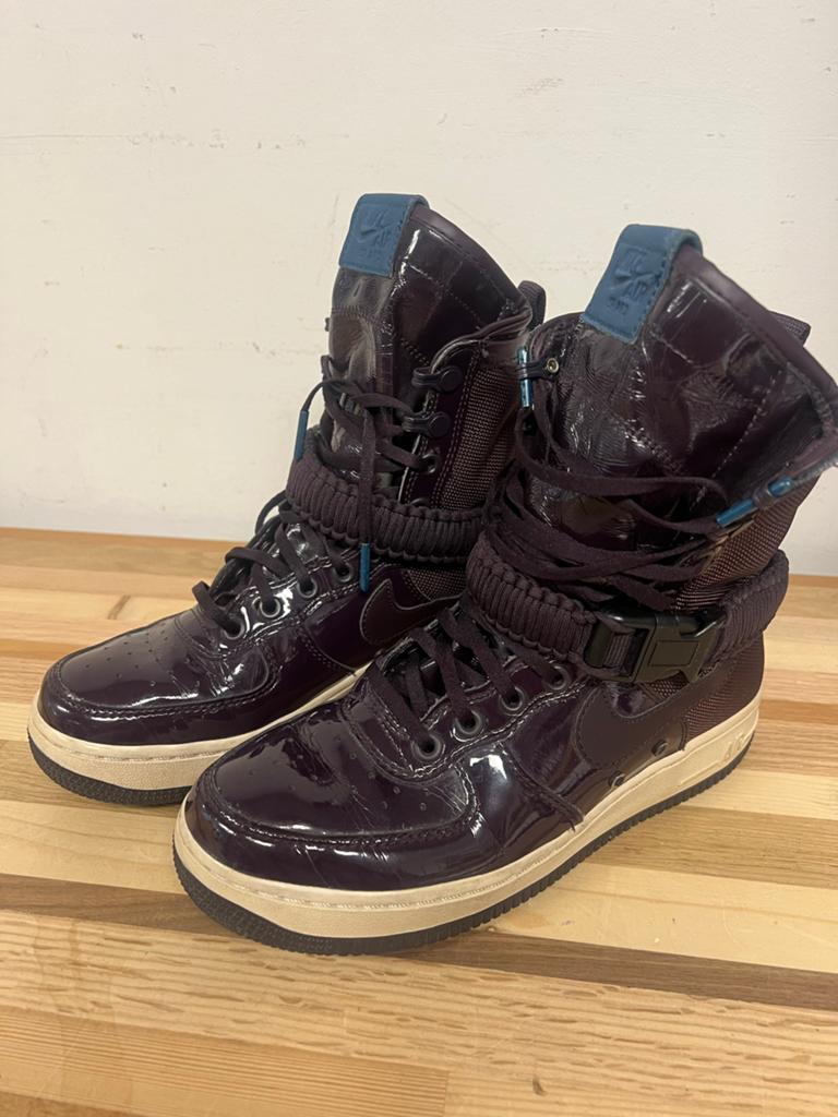 Nike SF Air Force 1 PRM Port Wine Dames Maat 38 Ruby Rose, Ophalen of Verzenden, Gedragen, Overige kleuren, Sneakers of Gympen