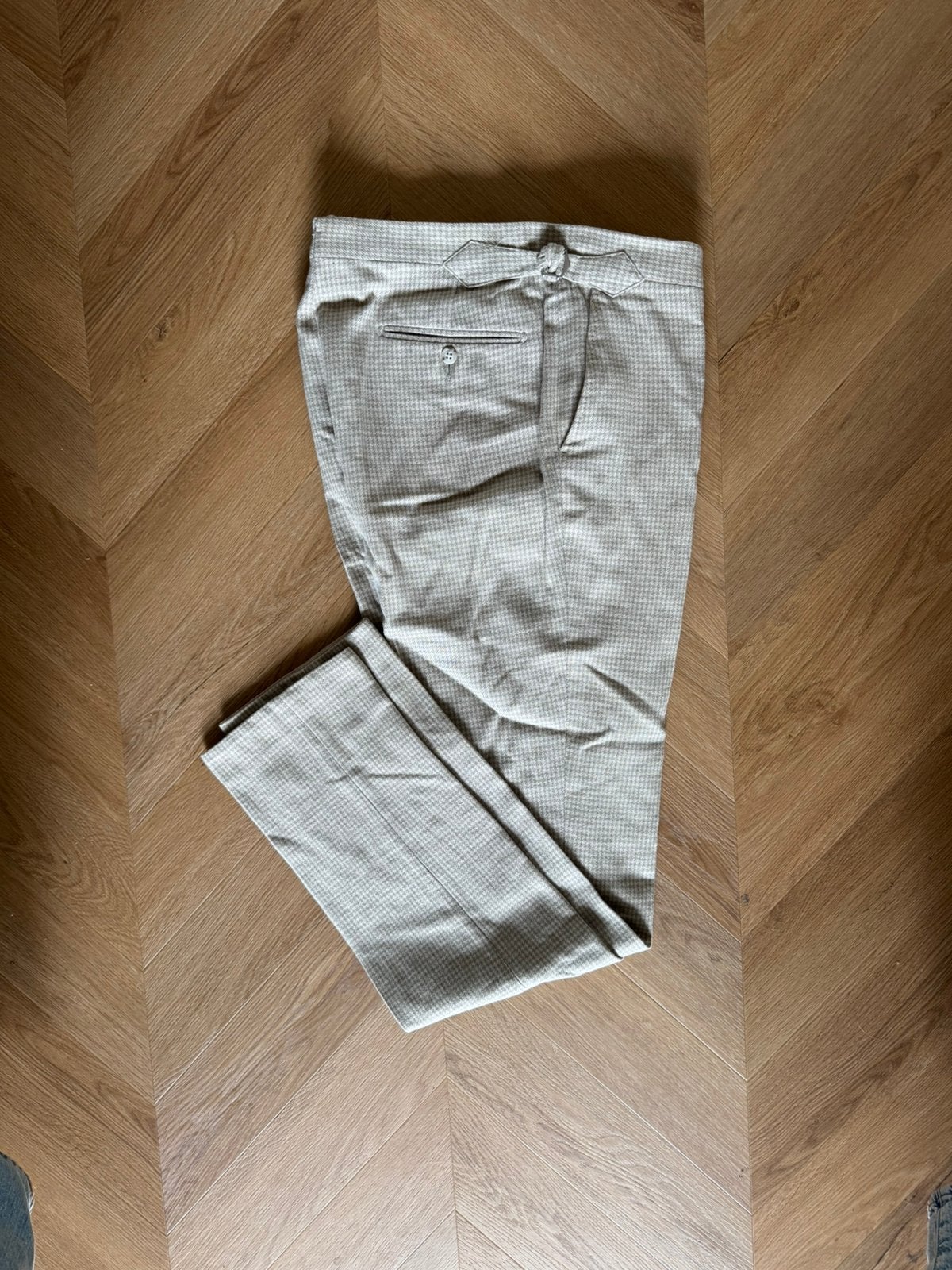 Suitsupply cashmere pantalon | Maat 52, Ophalen, Zo goed als nieuw, Overige kleuren