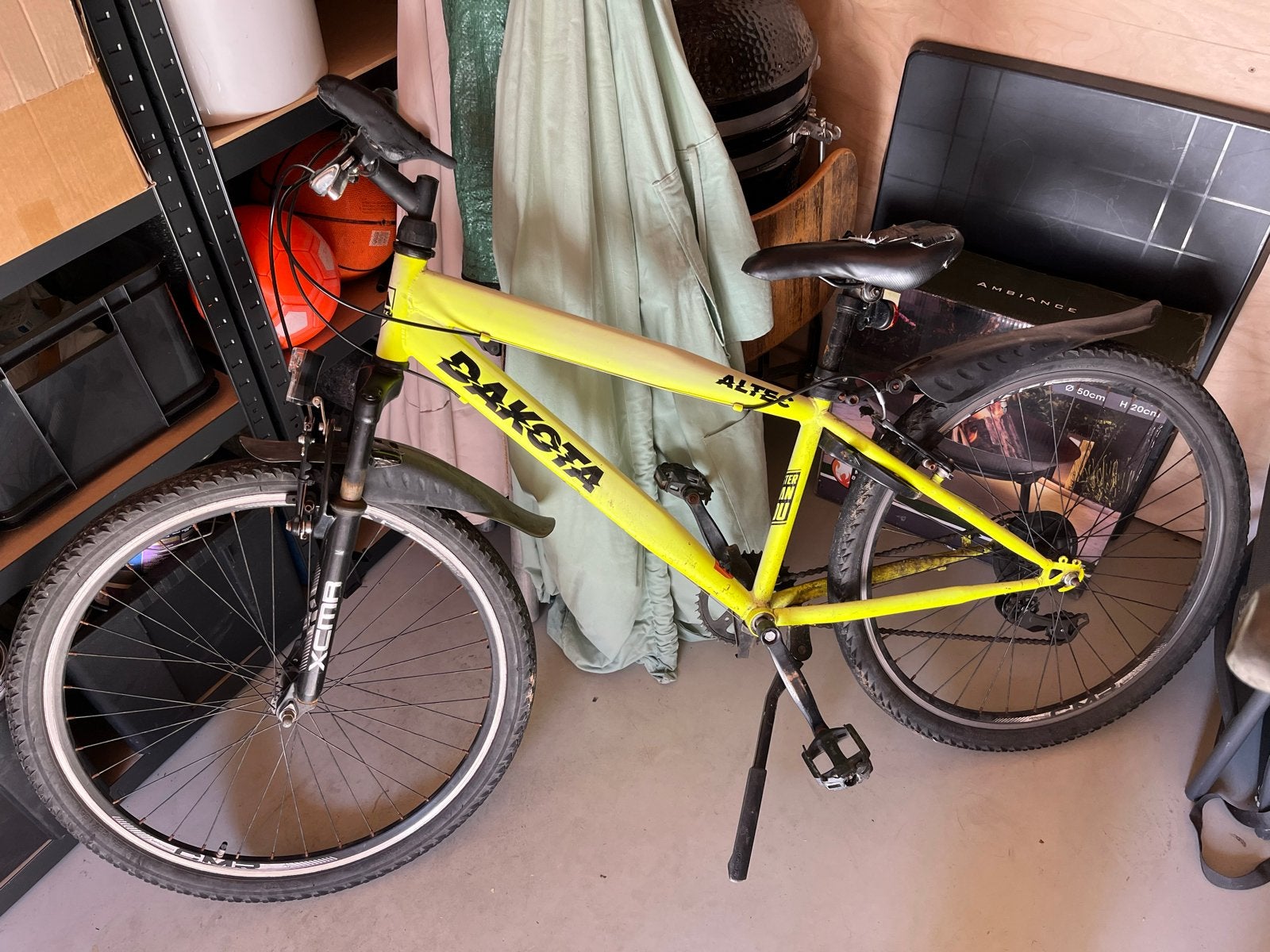 Opknappertje: DAKOTA ALTEC 26inch Mountainbike (Geel), Gebruikt, Hardtail, 53 tot 57 cm, Ophalen