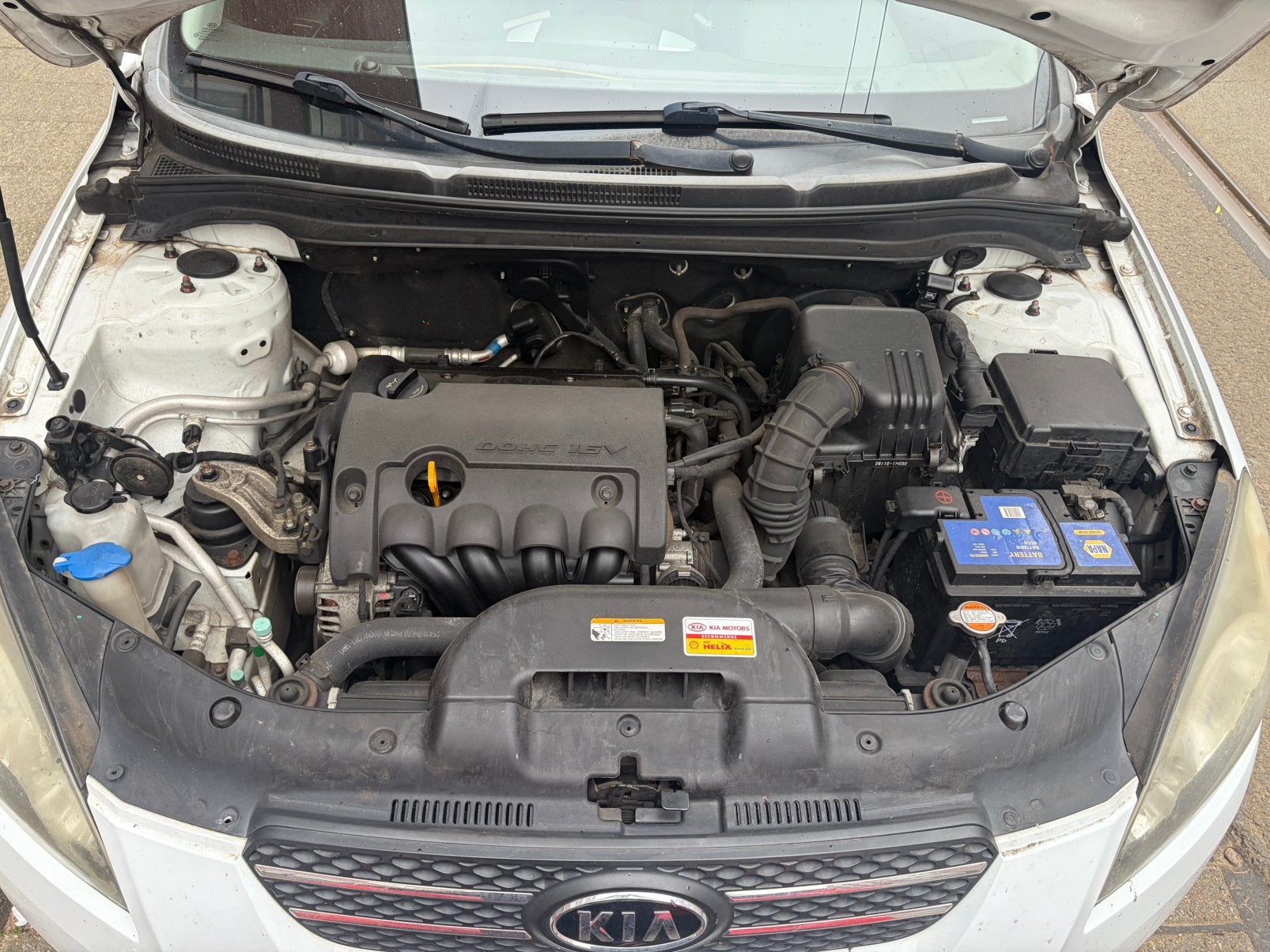 Kia (Pro) Cee d 1.4 Cvvt 2010 Wit (Voor onderdelen), Ophalen, Kia