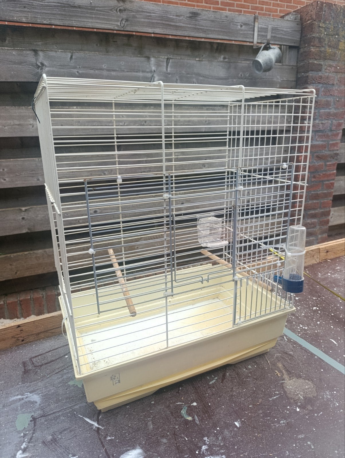 27*45*57 vogelkooi, Ophalen, Gebruikt, Metaal, Vogelkooi