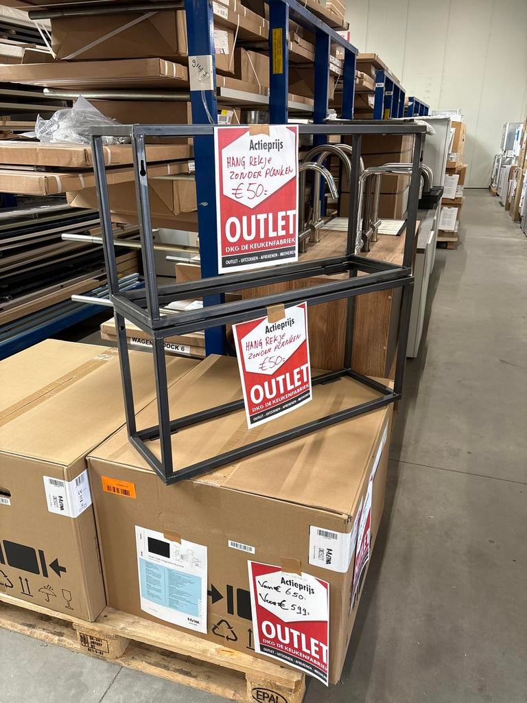 Bruynzeel Keuken Outlet: Apparatuur, kranen, spoelbakken, Huis en Inrichting, Ophalen, Overige kleuren, Nieuw, Minder dan 100 cm