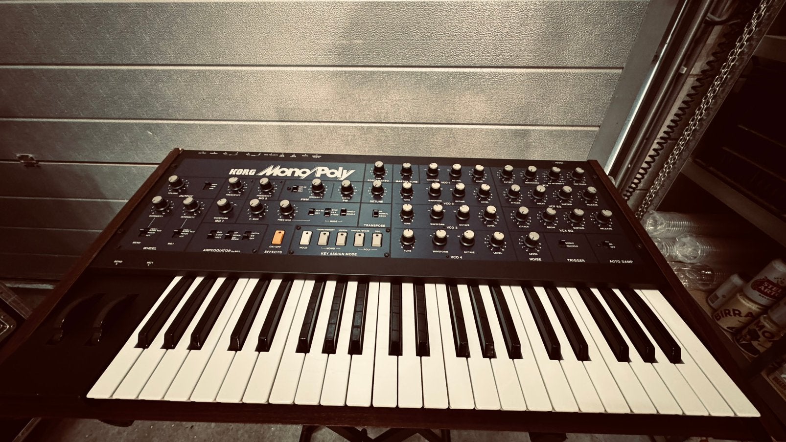 Korg Mono/Poly Analoge Synthesizer - Vintage Synth, Muziek en Instrumenten, Synthesizers, Ophalen of Verzenden, Gebruikt, 49 toetsen