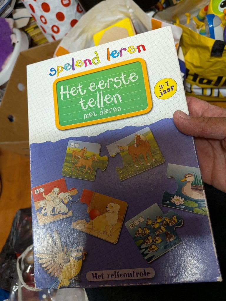 kinder puzzel, Ophalen of Verzenden, Meer dan 50 stukjes, Zo goed als nieuw, 2 tot 4 jaar