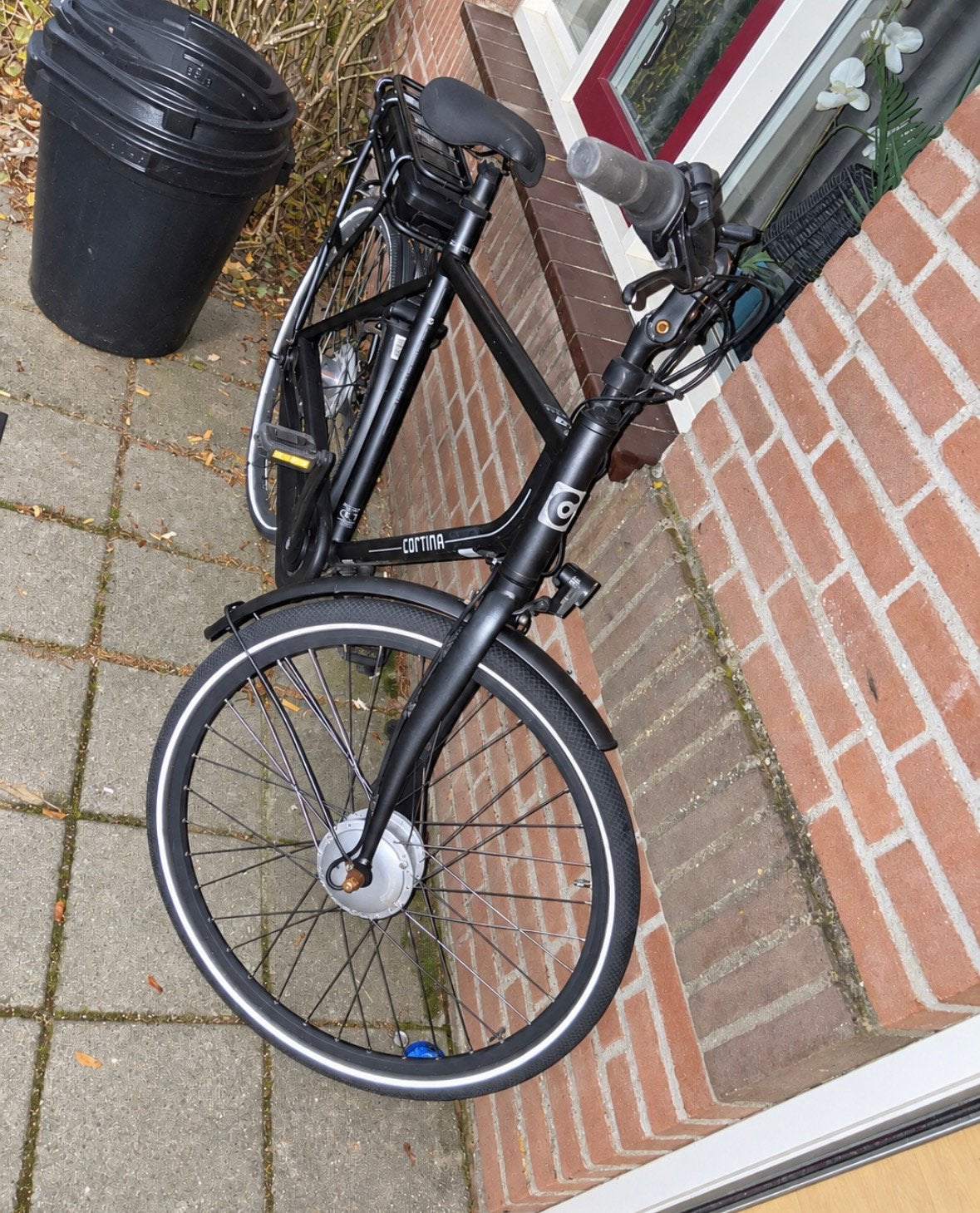 Cortina E-U4 Transport elektrische fiets - Zo goed als nieuw, Ophalen, Zo goed als nieuw, Cortina, 51 tot 55 cm