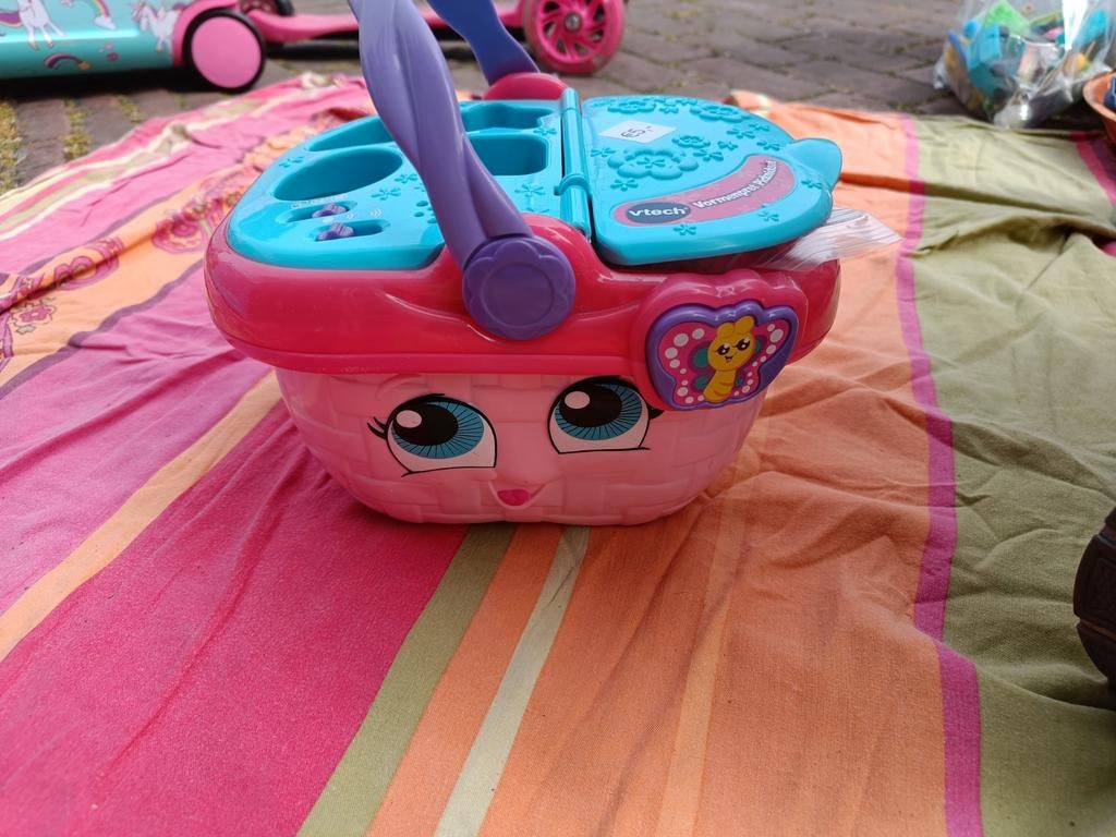 VTech Vormenpret Picknickset - Interactieve Speelmand, Ophalen of Verzenden, Gebruikt, 6 maanden tot 2 jaar
