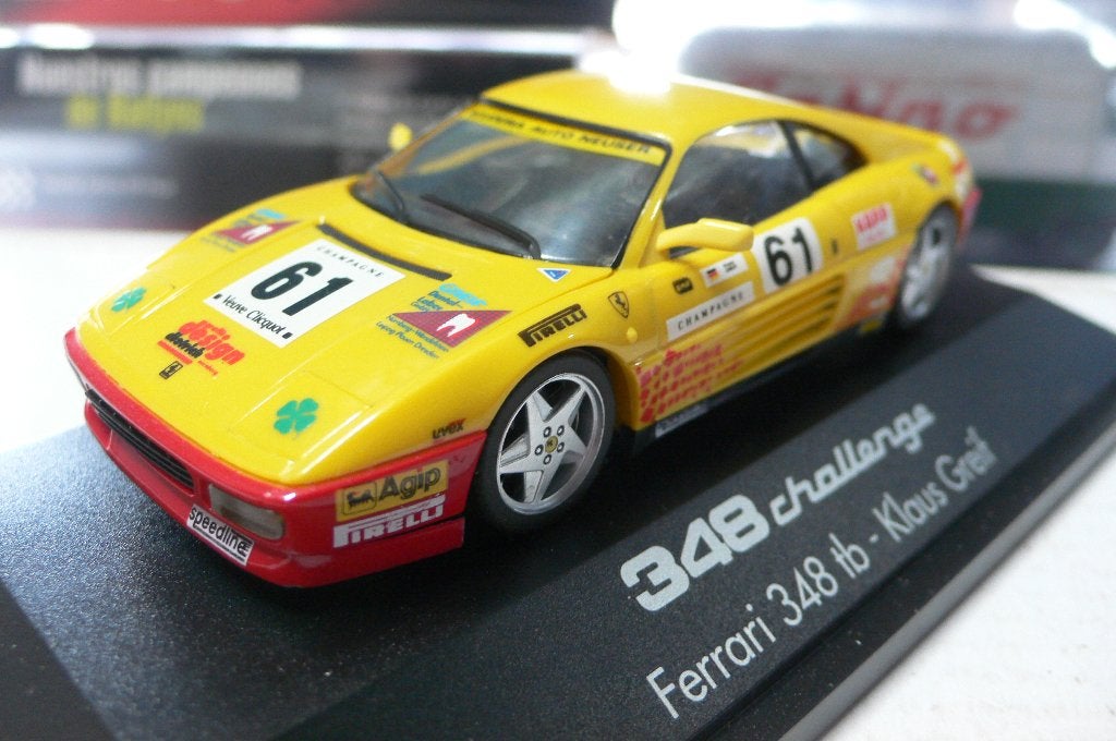 ferrari 348tb CHALLENGE -KLAUS GREIF- herpa high tech 1/43, Verzenden, Nieuw, Auto, Overige merken