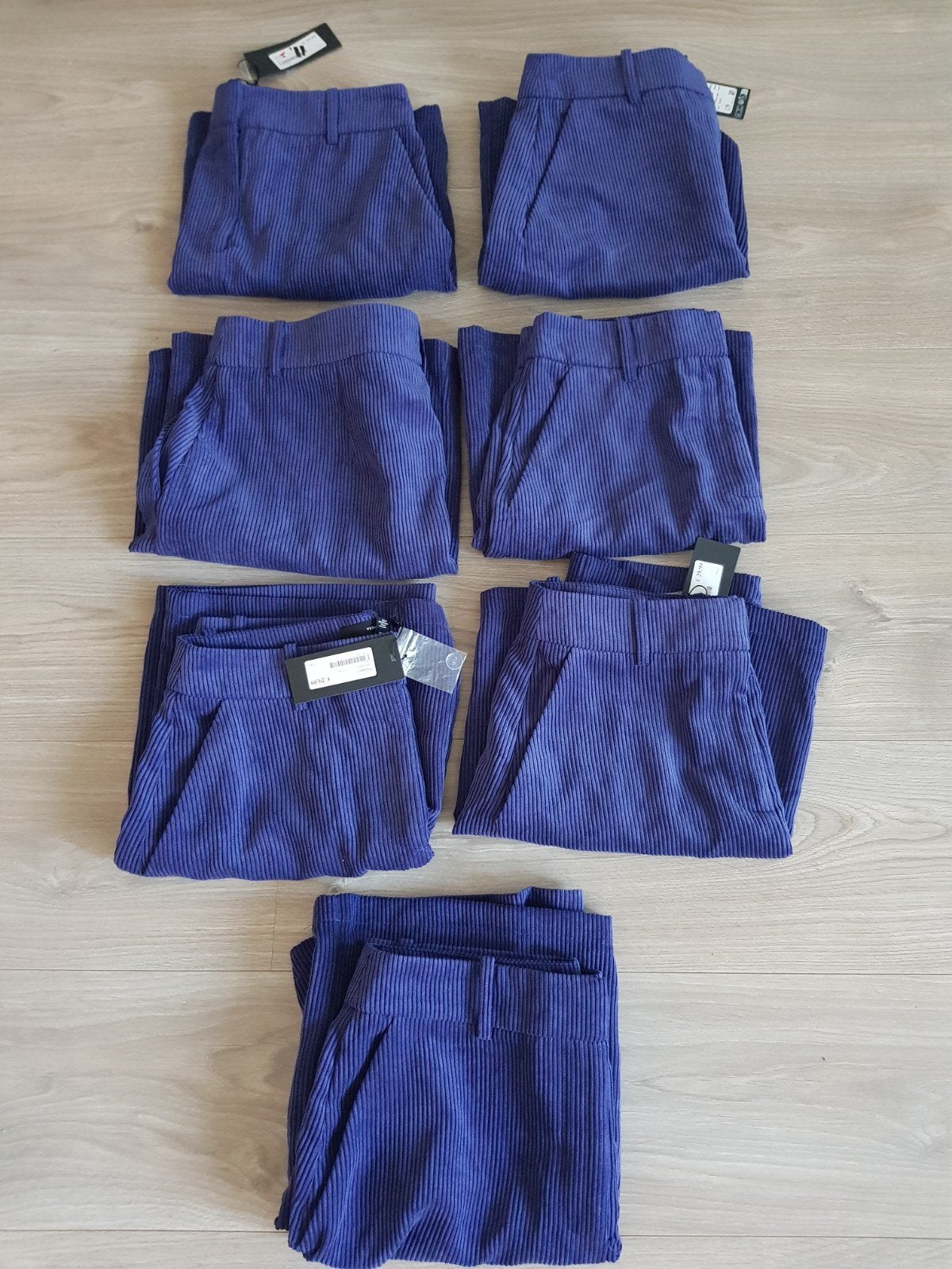 Partij van 7 Nieuwe Ribstof Rokjes - Paars, Kleding | Dames, Rokken, Maat 38/40 (M), Vero Moda, Paars, Nieuw