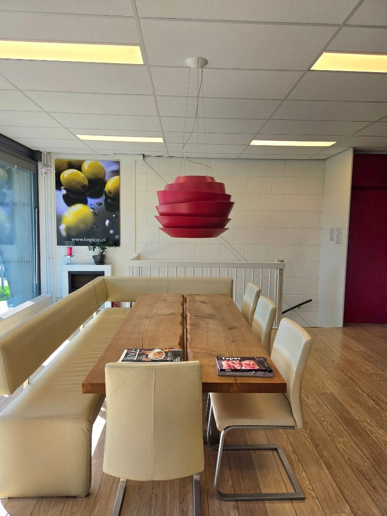 Design hanglamp Foscarini Le Soleil - Vicente Garcia Jimenez, Ophalen, Zo goed als nieuw, Kunststof