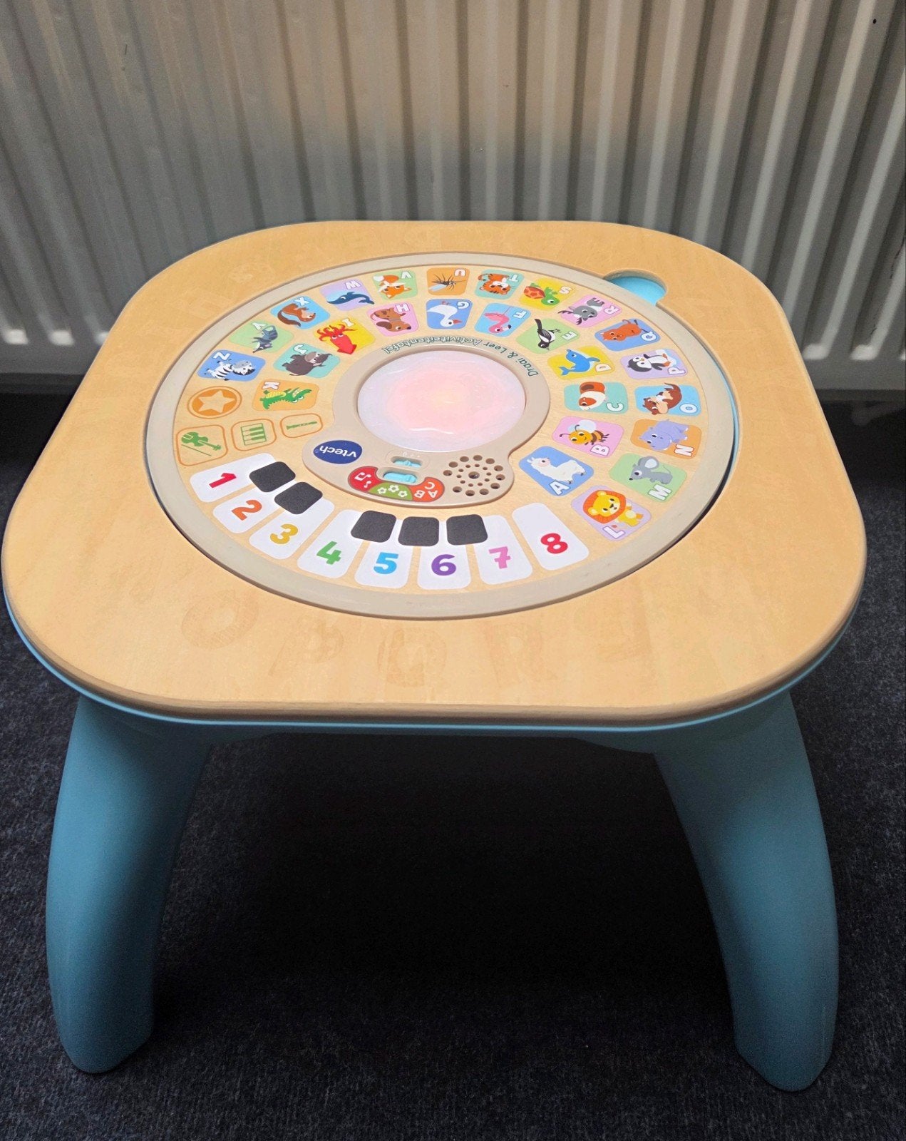 VTech Draai & Leer activiteiten tafel, Kinderen en Baby's, Speelgoed | Vtech, Ophalen, Zo goed als nieuw