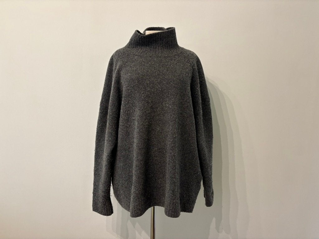 TRVL DRSS / Zenggi Oversized Wollen Trui – Grijs – Maat M, Maat 38/40 (M), Zenggi, Zo goed als nieuw, Zenggi