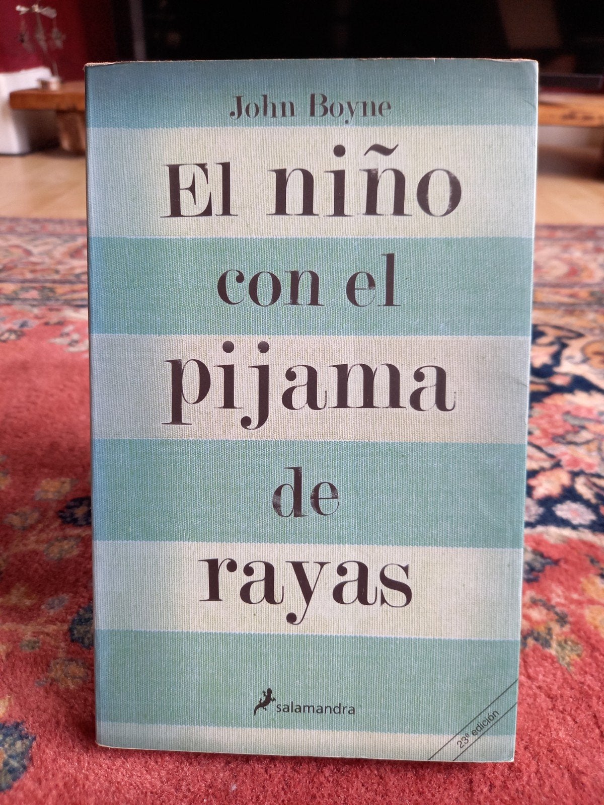 El niño con el pijama de rayas - John Boyne, Ophalen